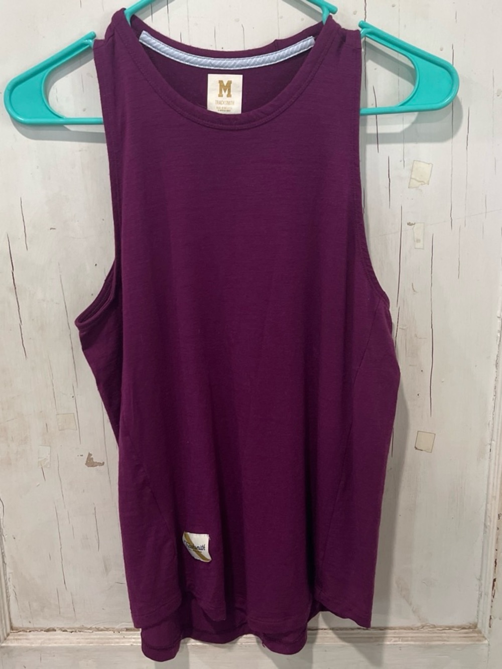 Tracksmith Plum Muscle Tank